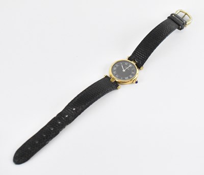 Lot 1414 - MUST DE CARTIER; a 925 hallmarked silver gilt...