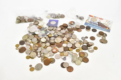 Lot 2606A - A collection of British and foreign coins,...