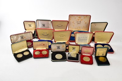 Lot 2614A - A collection of proof coins including a Royal...