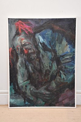 Lot 1767 - ELIZABETH WOOD (born 1930); oil on board,...