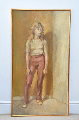 Lot 1804 - ELIZABETH WOOD (born 1930); oil on board, 'The...