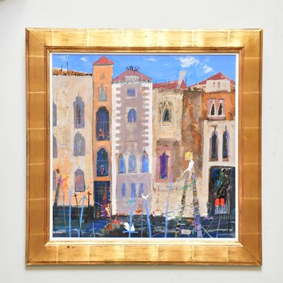 Lot 1783 - CHRISTINE A WOODSIDE; mixed media, 'Soft West...