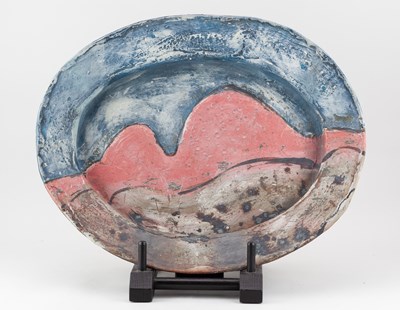 Lot 588 - ROBIN WELCH (1936-2019); a very large oval...