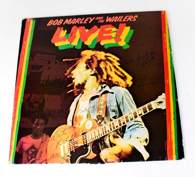 Lot 274 - BOB MARLEY & THE WAILERS; 'Live' LP, cover...