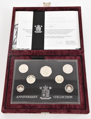 Lot 1396 - THE ROYAL MINT; a 1996 cased Anniversary...