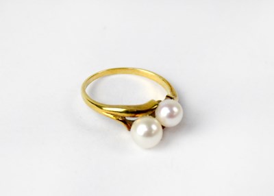 Lot 775 - A 14ct  yellow gold ring