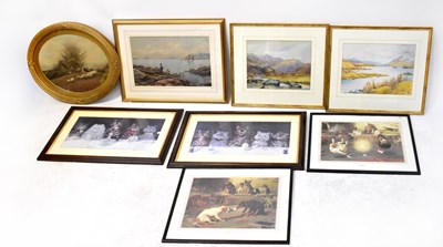 Lot 415 - Twelve pictures and prints