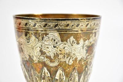 Lot 38 - JOHN ROBINS; a William IV hallmarked silver...
