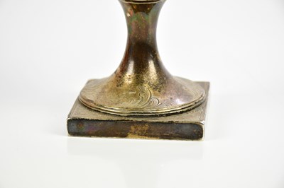 Lot 38 - JOHN ROBINS; a William IV hallmarked silver...