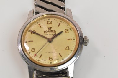 Lot 1353 - ROAMER; a 1940s gentleman's Super-Shock...