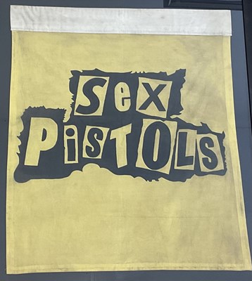 Lot 1843 - SEX PISTOLS; an exceptionally rare yellow,...