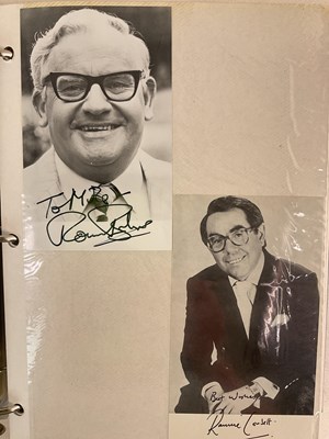 Lot 1546 - An album containing comedian and comedy actor...