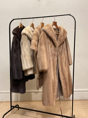 Lot 1955 - MACY'S LITTLE SHOP; a full length light brown...