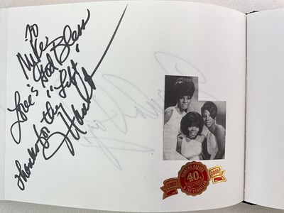 Lot 1591 - An autograph album with seventy pages signed...