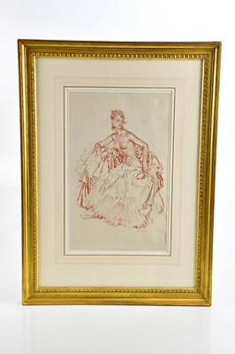 Lot 1540 - WILLIAM RUSSEL FLINT (1880-1969), pastel,...