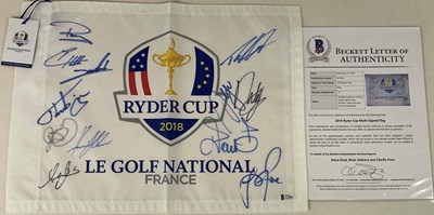 Lot 1981 - RYDER CUP; a 'Le Golf National 2018'...