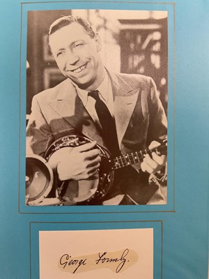 Lot 1562 - MOVIE & TV ACTORS/ACTRESSES; a green lever...