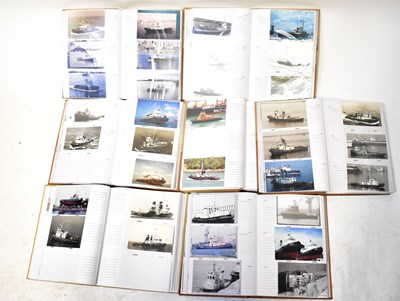 Lot 267 - Seven albums of tugboat photographs from...