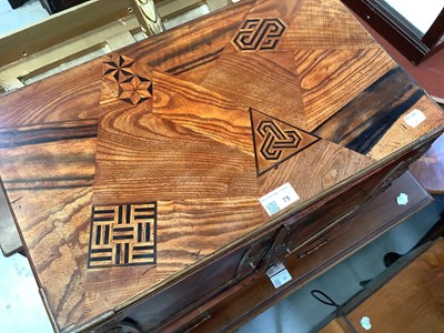 Lot 66 - An early 20th century Oriental inlaid...