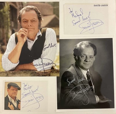Lot 1773 - DAVID JASON; two black and white and colour...