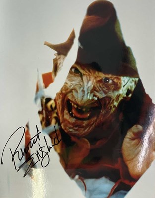 Lot 1769 - FREDDY KRUEGER; a colour photo image of the...