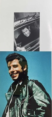 Lot 1746 - JOHN TRAVOLTA; a colour photo image showing...