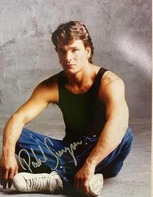 Lot 1756 - DIRTY DANCING; a colour photo image depicting...