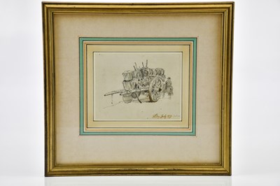 Lot 1570 - GEORGE ARNALD ARA (1763-1841); pencil and wash,...