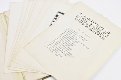 Lot 1520 - BEARDSLEY, AUBREY; a portfolio of drawings...