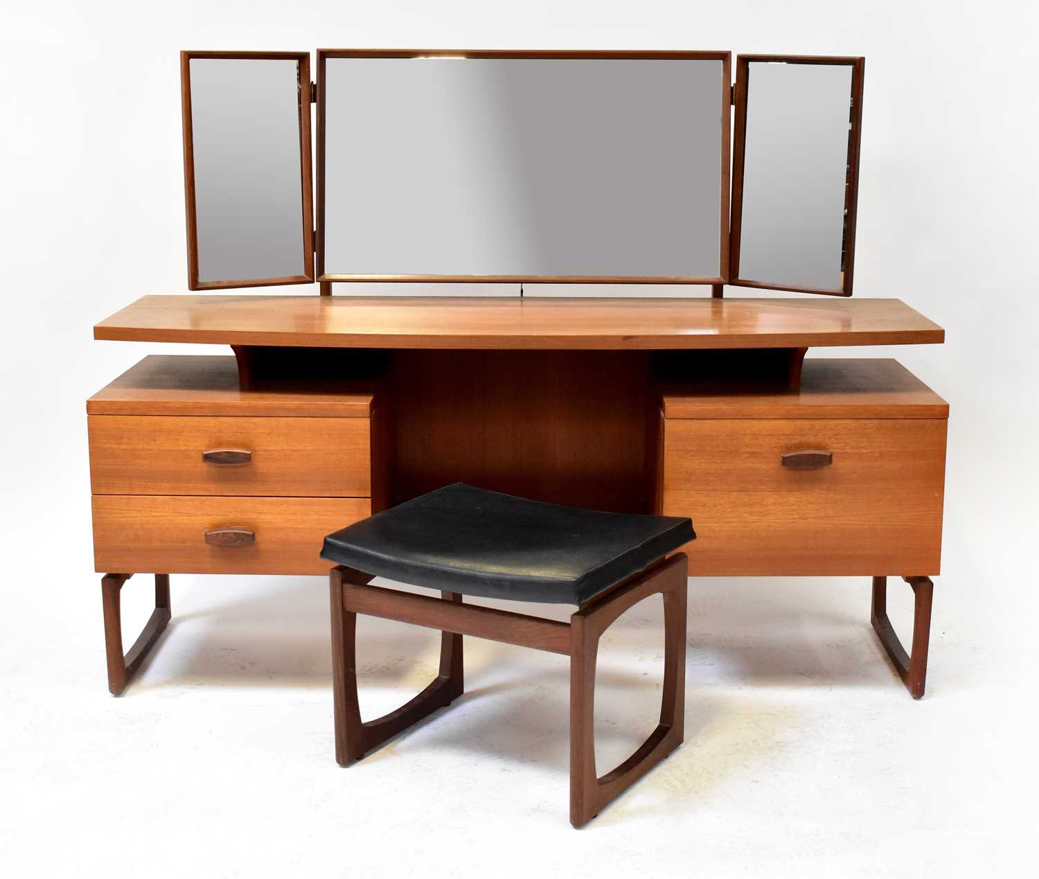 Lot 1 - E GOMME FOR G-PLAN; a mid-century teak...