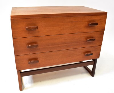 Lot 1 - E GOMME FOR G-PLAN; a mid-century teak...