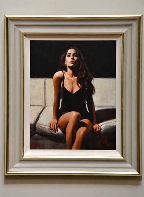 Lot 1653 - FABIAN PEREZ; a signed limited edition print, '...