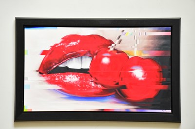 Lot 1810 - KRIS HARDY; oil on canvas, 'Somebody Told Me...
