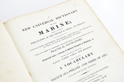 Lot 44 - BURNEY (W), A NEW UNIVERSAL DICTIONARY OF THE...