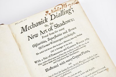 Lot 12 - LEADBETTER (C), MECHANICK DIALLING OR THE NEW...