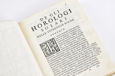 Lot 3 - ODDI (M), DE GLI HOROLOGI SOLARI NELLE...