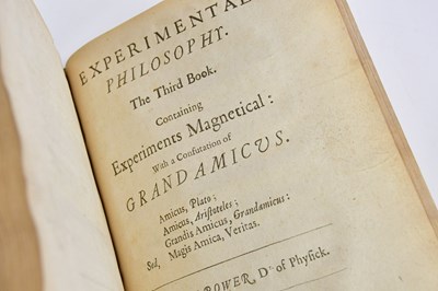 Lot 1 - POWER (H), EXPERIMENTAL PHILOSOPHY IN THREE...