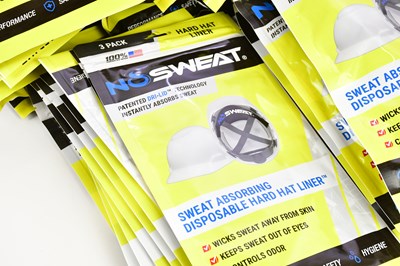 Lot 20 - NOSWEAT; forty-eight sealed sweat absorbing...