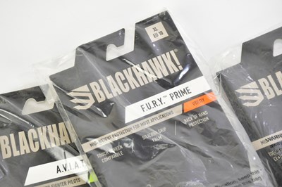 Lot 7 - BLACKHAWK!; two pairs of F.U.R.Y Prime gloves,...