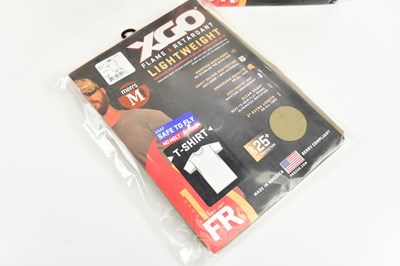 Lot 29 - XGO; three sealed flame retardant light weight...