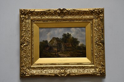 Lot 1609 - RICHARD HILDER (1813-1852); oil on board, ' A...