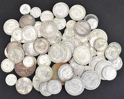 Lot 708 - A quantity of British pre-1947 half silver coins