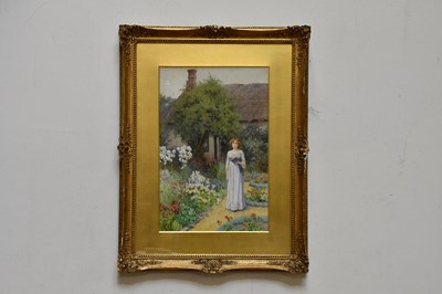 Lot 1568 - WILLIAM AFFLECK (1869-1943); watercolour, 'Her...