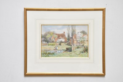 Lot 1573 - JAMES GEORGE BINGLEY (1840-1920); watercolour,...