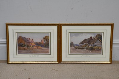 Lot 1592 - JOSEPH W MILLIKEN (1887-1930); pair of...