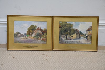Lot 1593 - JOSEPH W MILLIKEN (1887-1930); pair of...