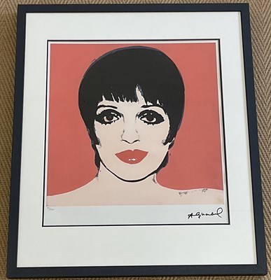 Lot 1849 - AFTER ANDY WARHOL; a limited edition print,...