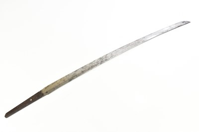 Lot 1364 - An unmounted Japanese Katana blade, overall...