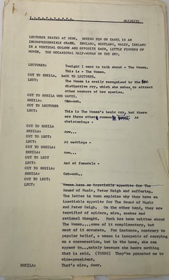 Lot 1911 - JOHN CLEESE; a group of scripts, quickies and...