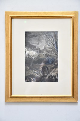 Lot 1717 - JOHN THOMPSON; watercolour, northern scene,...